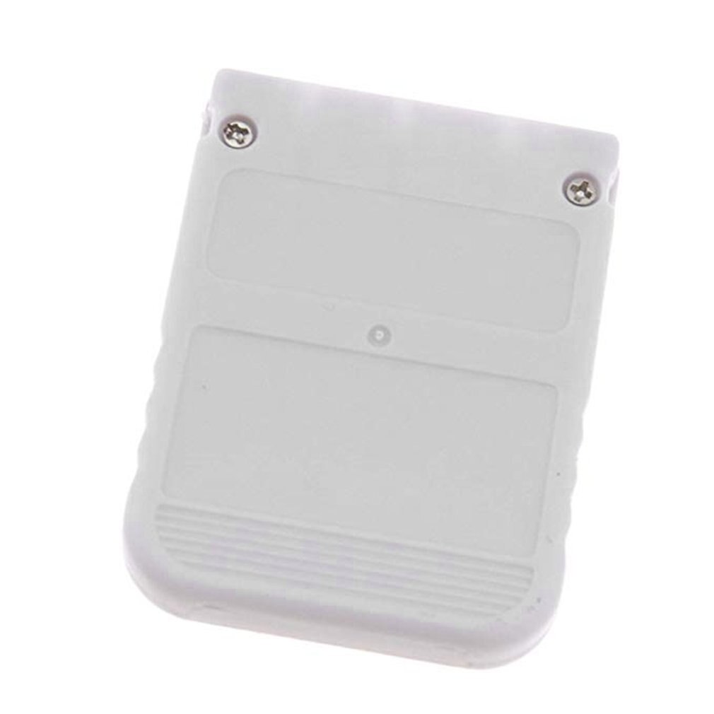 for PS1 Memory Card 1 Mega Memory Card For Playstation 1 One PS1 PSX Game Useful Practical Affordable White 1M 1MB