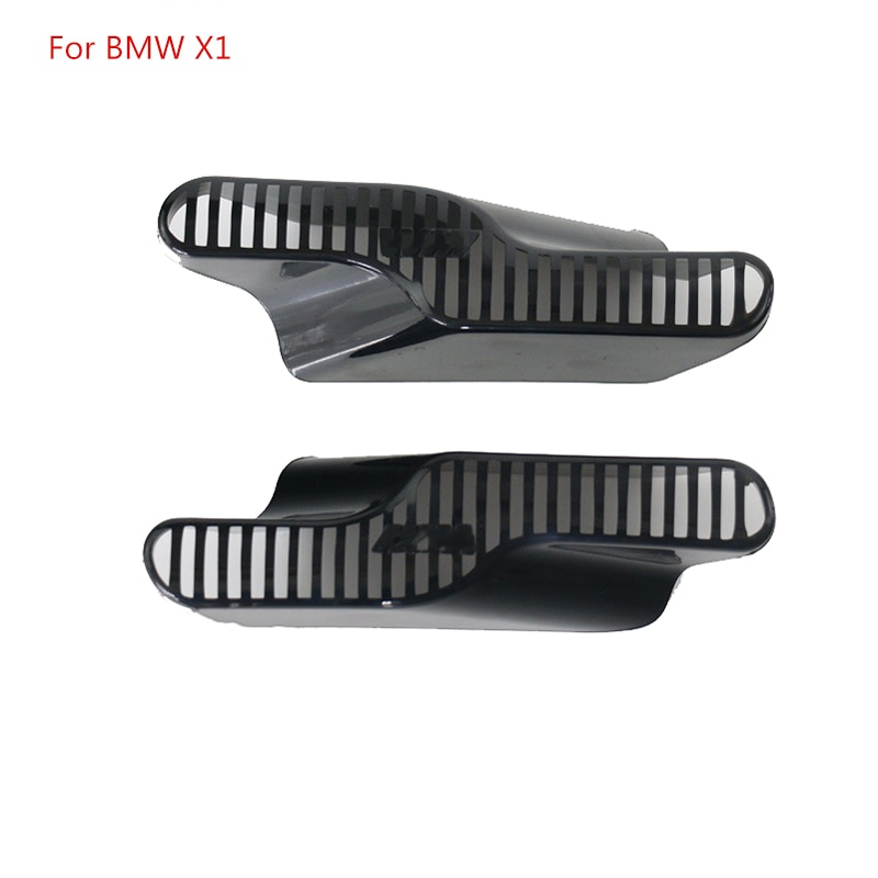 2 stks/set Onder Rear Seat Airconditioning Duct Outlet Grille Cover Seat Beschermhoes Voor BMW X1 F48 auto Accessoires