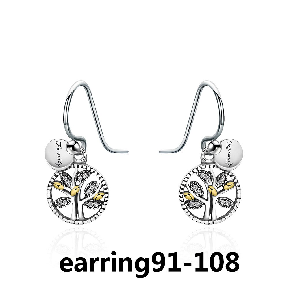 Nowy 100% 925 Sterling Silver hiszpański niedźwiedź biżuteria kobiety Earring91 oryginalna moda oryginalna biżuteria prezent darmowa dostawa: 108