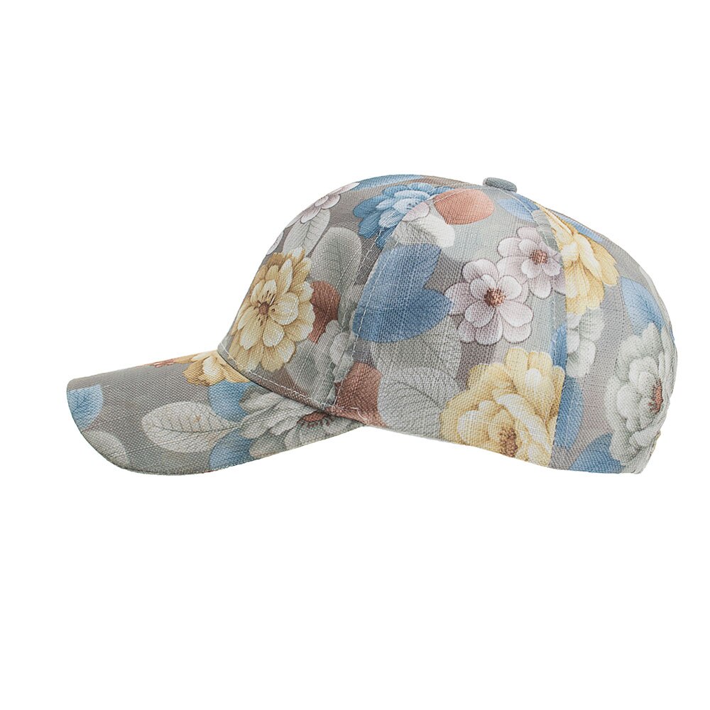 Joymay mesh baseball cap kvinder blomster snapback sommer mesh hatte afslappet justerbare hætter accepteret  b554
