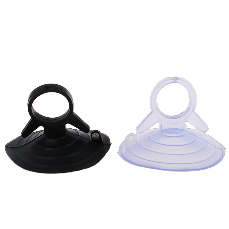 10Pcs 35/45Mm Zwart/Clear Rubber Zuignap Suckers Haak Auto Zonnescherm Zuignap Auto Accessoires
