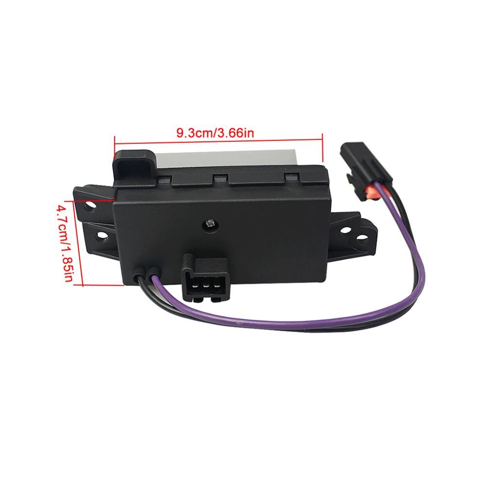 AC Blower Control Module Heater Blower Resistor for Chevrolet Avalanche Silverado Tahoe GMC Sierra 2003-2006 1580567 93803636