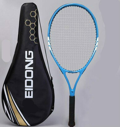 Volwassen tennisracket, enkele opname beginners, hoge school tennisracket carbon mannen en vrouwen algemene opleiding tennisracket: HY03