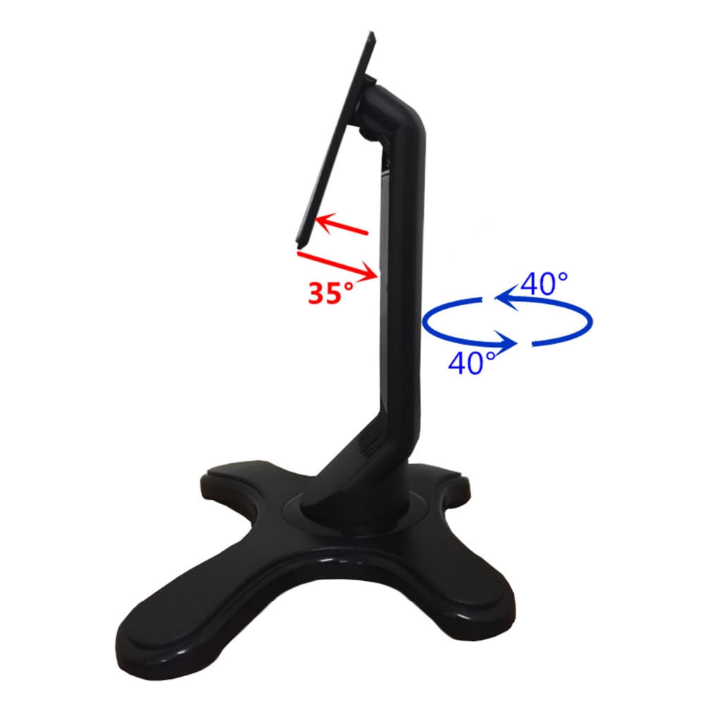 Wearson WS-03X Rotierenden Basis Monitor Stand Tilt Vesa Einstellbare Höhe für 19-24 inch LCD Monitor mit 75x75 100x100mm Vesa Mount