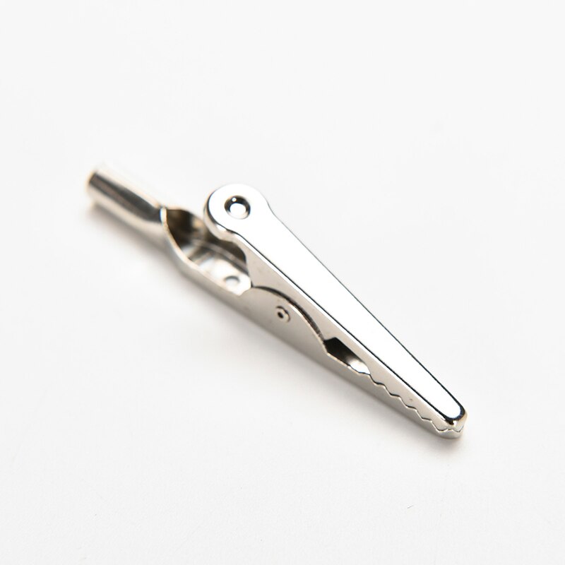 10 Stks/partij 52Mm Alligator Clips Metalen Alligator Krokodil Test Clips Kabel Lood Schroefbevestiging