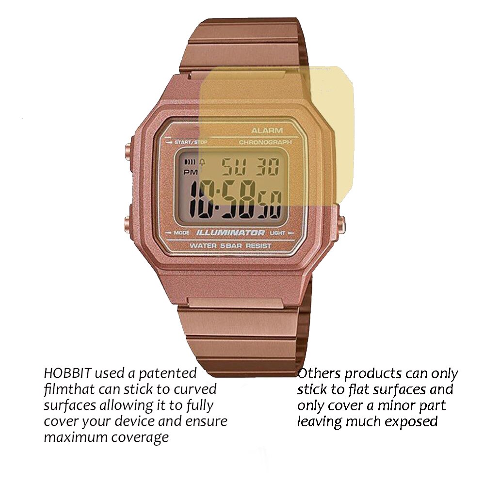 3Pcs HD Clear Anti-Scratch Film For Casio DW5600 A700 AE1400 W-218H Screen Protector Unthin Soft TPU Hydrogel Film Water-proof