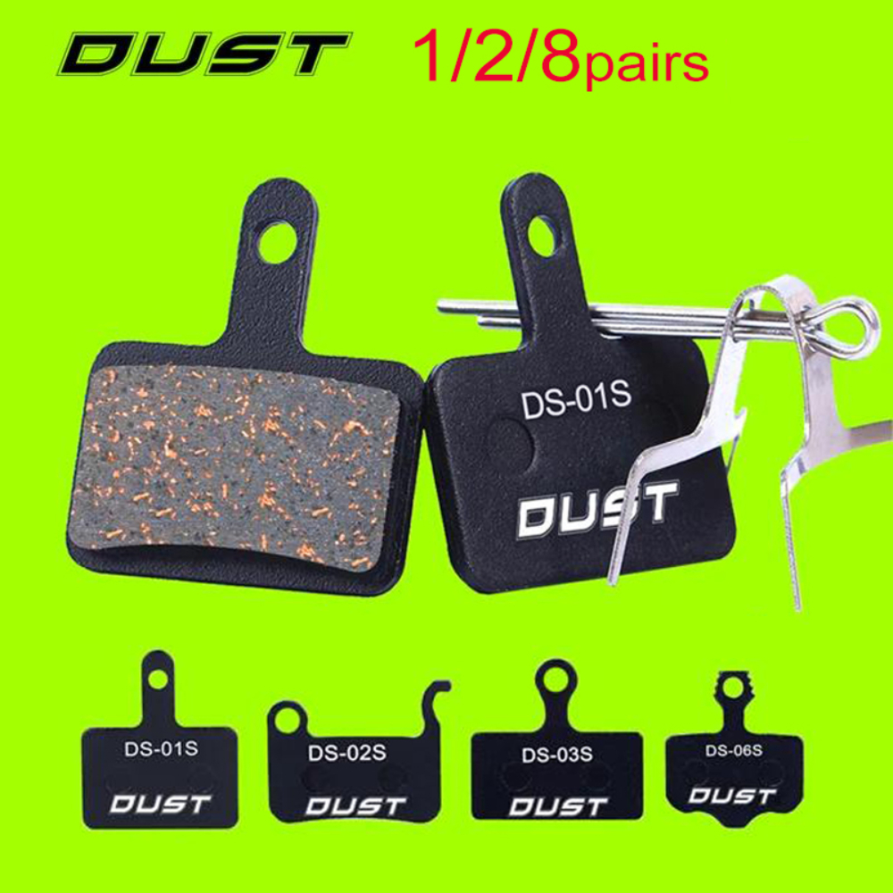 Pastillas de freno de disco hidráulico semimetálico para bicicleta, piezas de bicicleta de montaña MTB para SHIMANO XT XTR M315 SRAM Avid BB5 BB7 E1 E3, 1/2/8 pares
