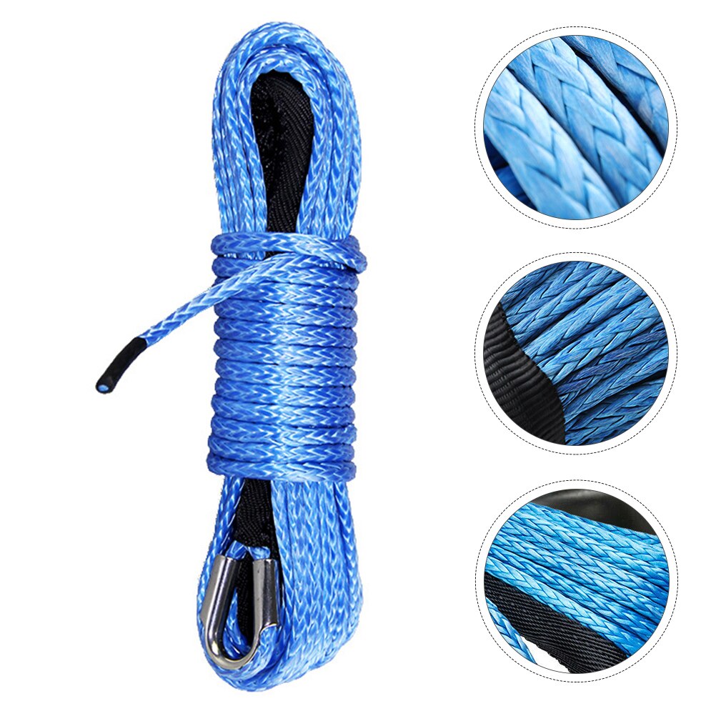 1Pc Durable Practical Heavy Duty Trailer Rope Tow Cable Tow Strap Traction Rope for Car