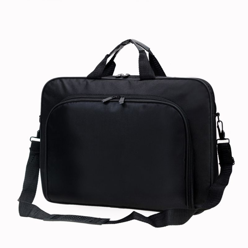 Aktetas Tas 15.6 Inch Laptop Messenger Bag Business Kantoor Tas Voor Mannen Vrouwen
