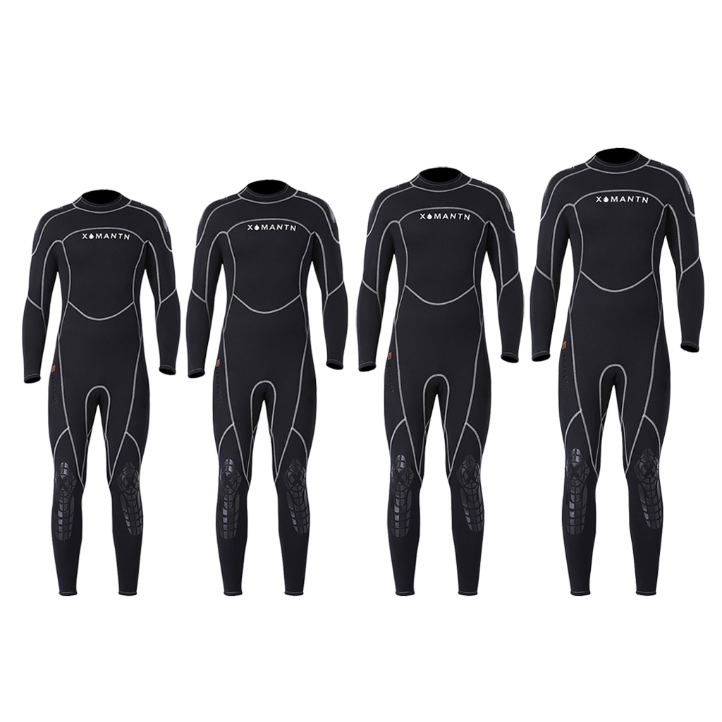 3 Mm Male Diving Wetsuit One-Piece Diving Suit Jumpsuit Rash Guard Scuba Diving Wetsuit for Water Sports