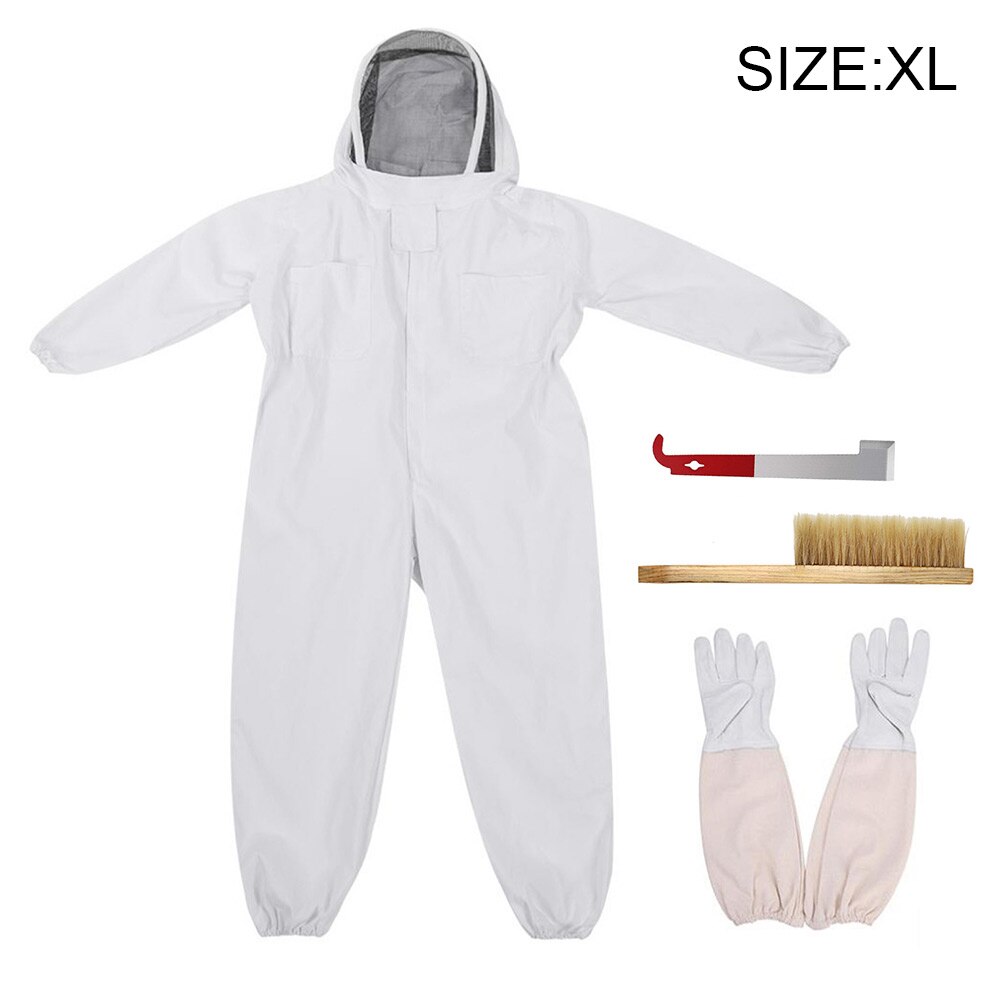 Costume D'Apiculteur Professionnel Taille L - Combinaison Ventilée Avec Gants Et Capuche