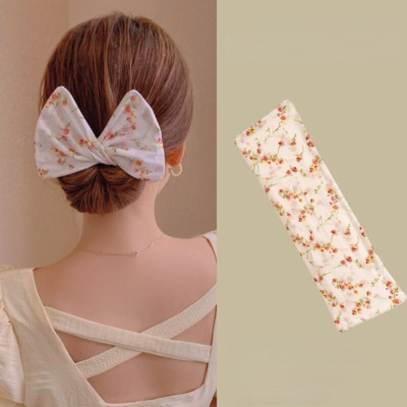 Épingles à cheveux magiques pour femmes, pinces à cheveux en tissu pour filles, accessoires tressés: NO.12