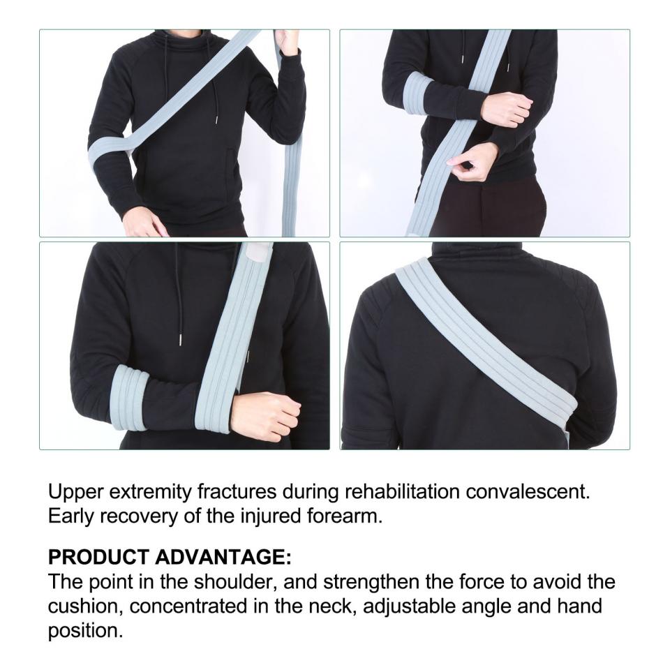 Forearm Sling Shoulder Immobilizer Orthopedic Fracture Support Shoulder Dislocation Arthritis Arm Sling Bandage Arm Protector