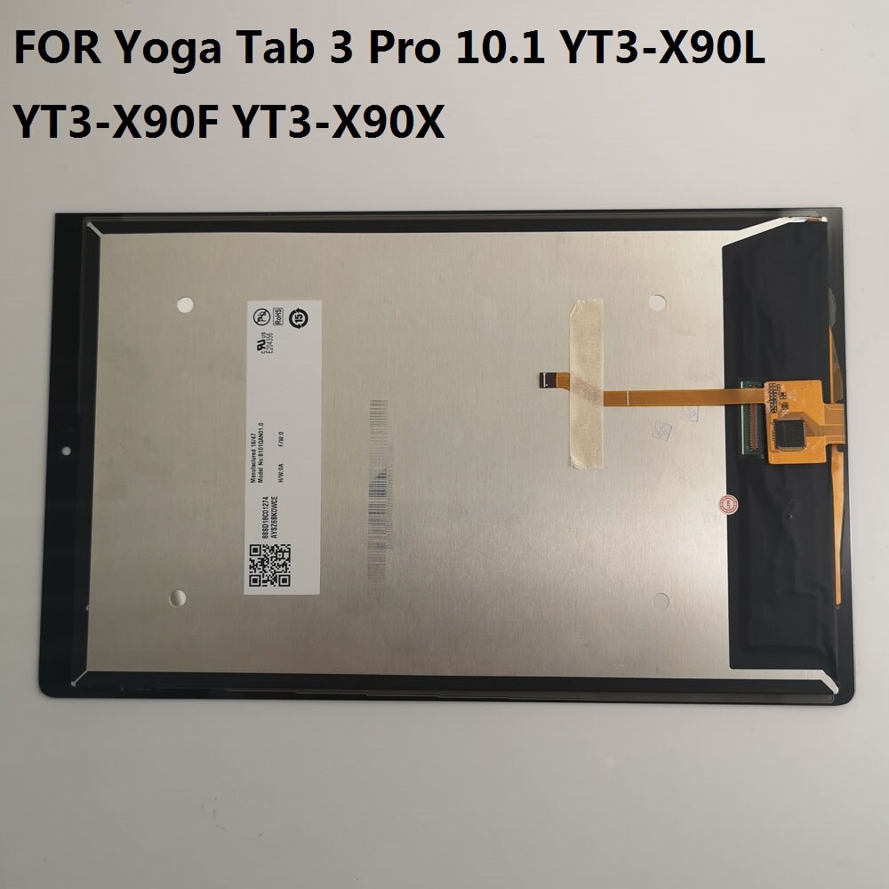 For Lenovo Yoga Tab 3 Pro 10.1 YT3-X90L YT3-X90F YT3-X90X X90 Touch Screen Digitizer Sensor Glass LCD Display Monitor Assembly