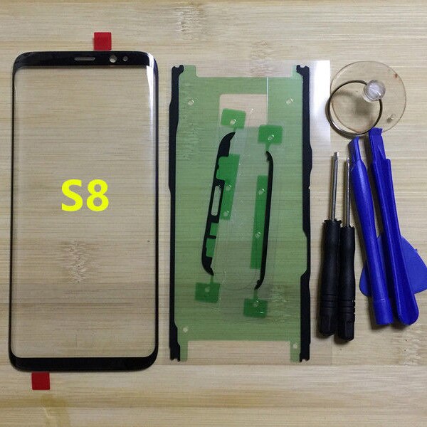 Voor Samsung Galaxy S8 G950 G950F G950FD G950T G950V Originele Telefoon Gorilla Touch Scherm Front Outer Glass Panel Vervanging: with tools