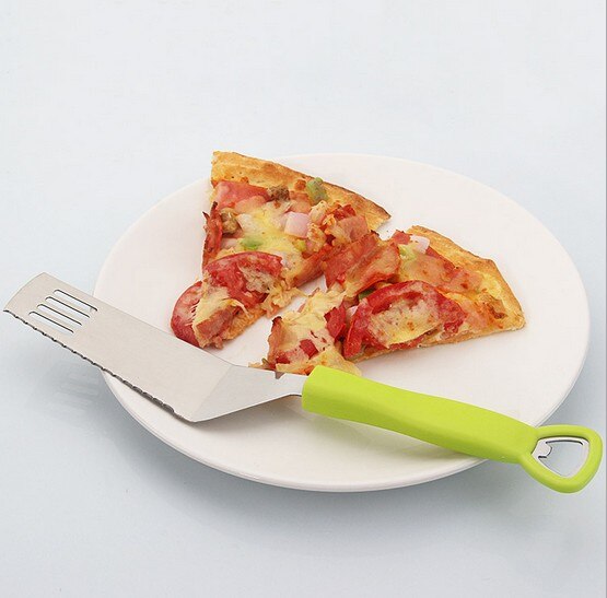 1pc kjøkkentilbehør rustfritt stål osteskiver ost smør fly kutter pizza spade ekx 169