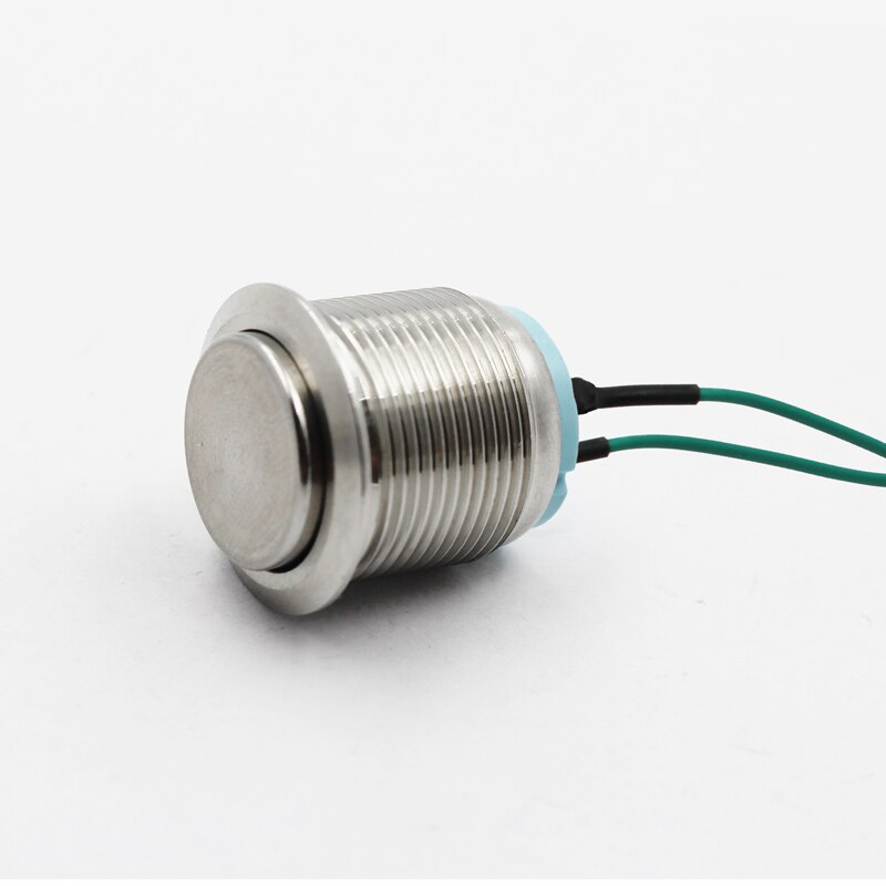 Stainless Steel Waterproof Exit Button NO/NC/COM Door System Push Exit Release Button Switch For Access Control Backlight Button