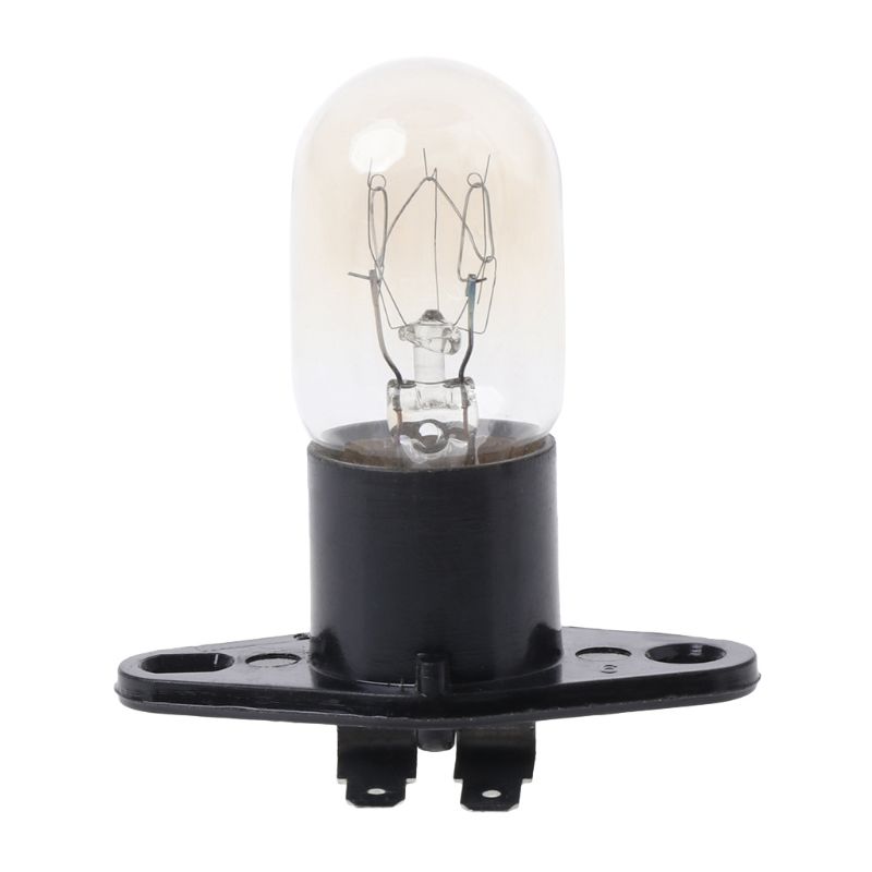 Lámpara de luz Global para horno microondas, de bombilla Base 250V 2A, repuesto Universal