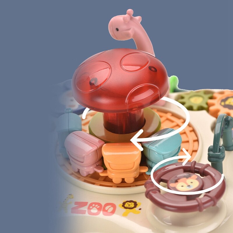 Baby Aktivitäzehn Tisch Baby Aktivitäzehn Zentrum Pädagogisches Tisch Baby Spiele Für Babys ändern Puzzle bilden Sensorischen Spielzeug