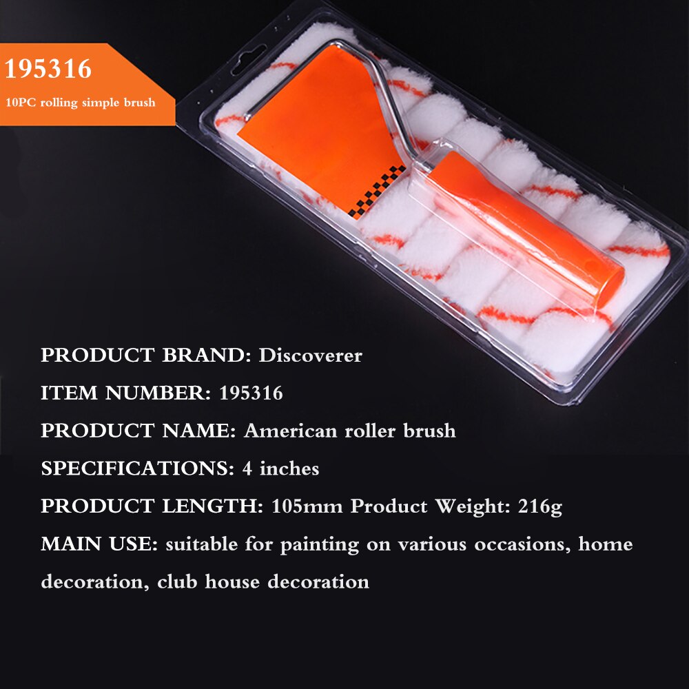 Home Type Paint Roller 4 Inch Mini Paint Roller Kit Foam Paint Roller Roller Home Repair Painting Practice Tools