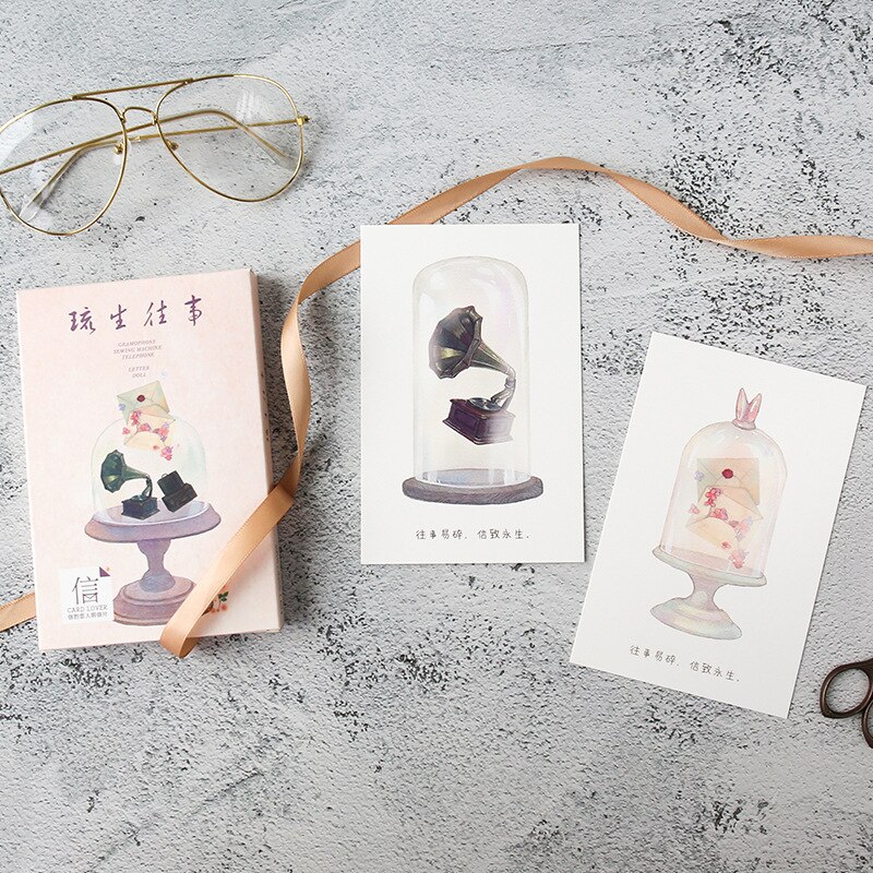 30 folhas/conjunto eventos passados e memórias cartão postal/cartão de saudação/cartão de mensagem/aniversário bussiness presente cartão
