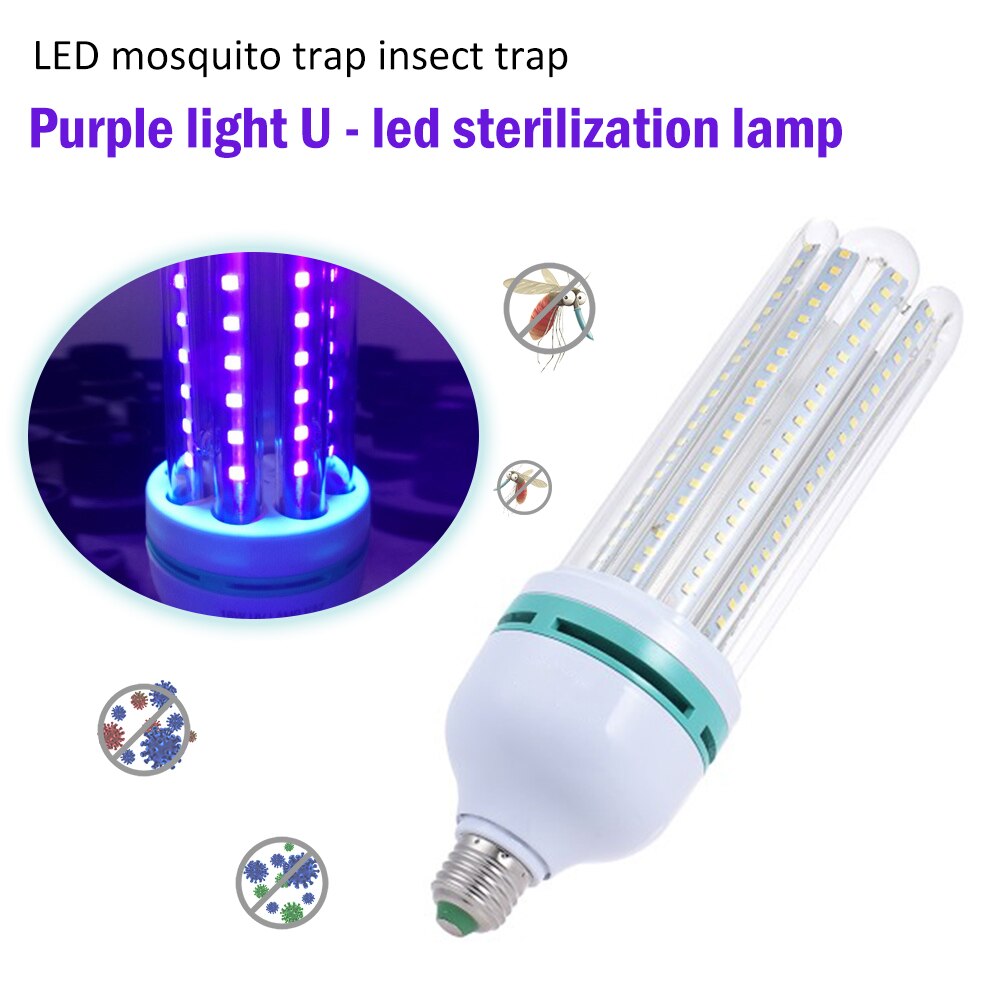 UV Light Tube Bulb Disinfection Lamp Ozone Sterilization Mites Lights Germicidal Lamp Bulb