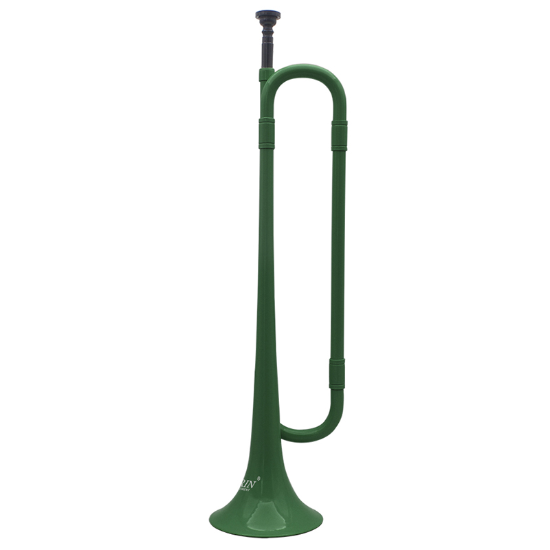 Xfdz b flad bugle kavaleri trompetplastik med mundstykke til bandskoleelever