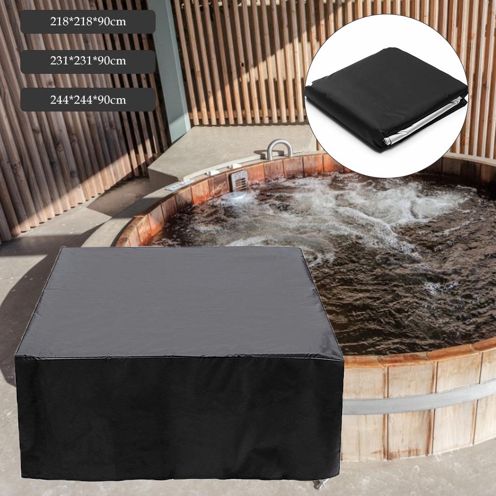 Heavyduty Waterproof Tub Cover Heavy Duty UV Resi... Grandado