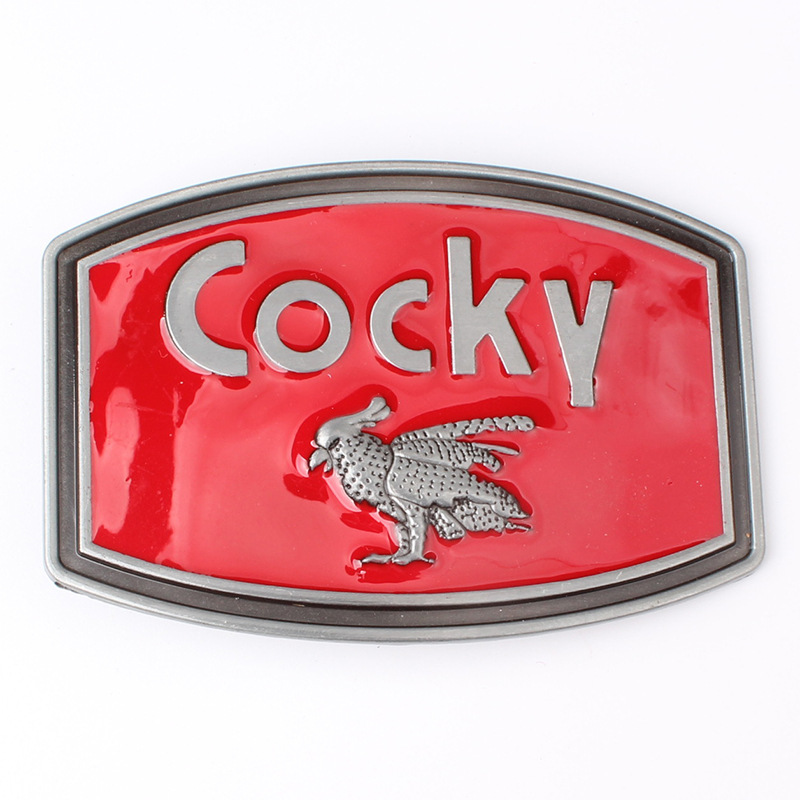 European and American Classics Popular COCKY Belt Buckle: Pink