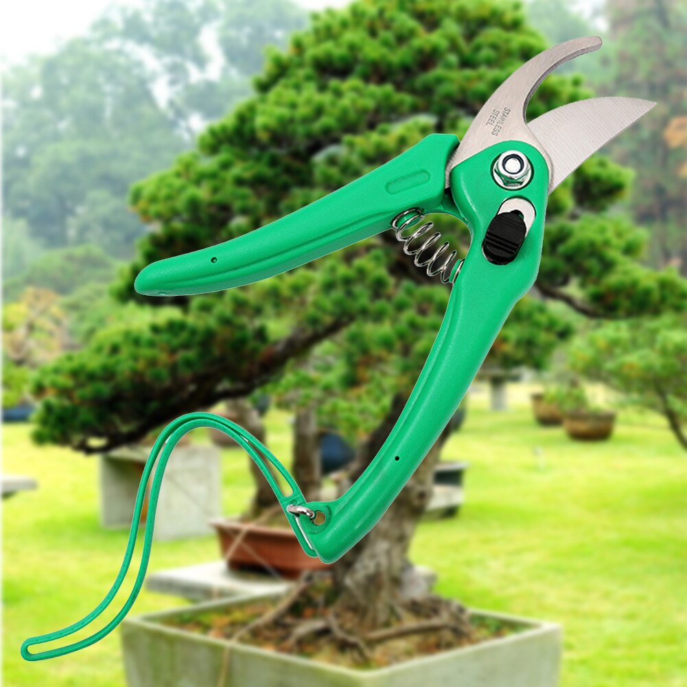 Gardening Scissors Tree Branch Cutter Hand Prunner Blade Secateurs Shears Low-friction Tool Durable Stainless Steel Practical