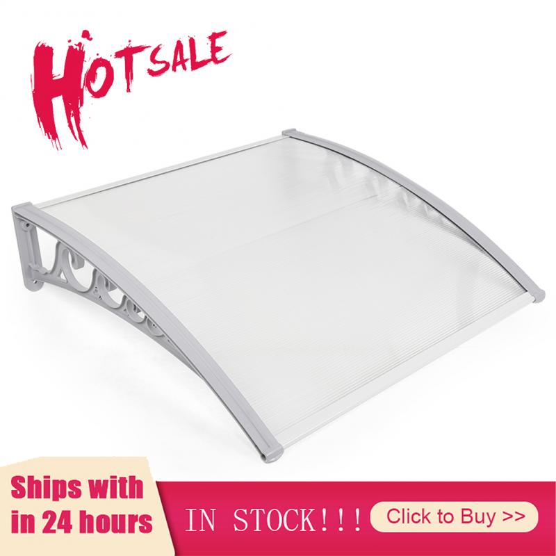 Outdoor Balcony Awning Support Bracket Door Window Eaves Awning Holder Awning Plastic Steel Bracket - 5mm Bracket Slot Width