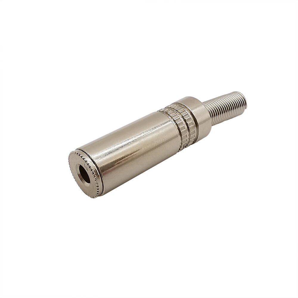 Connecteur de fil à souder pour casque Audio stéréo, 1 pièce, Jack femelle en métal 3.5mm, 3 pôles