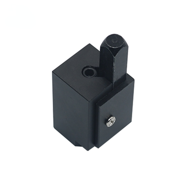 Wood Working Square Mini Handy Tool Drill Bit Carving DIY Woodworking Garden Punch Hole Opener Template Door Box Carpentry Tools: BLACK