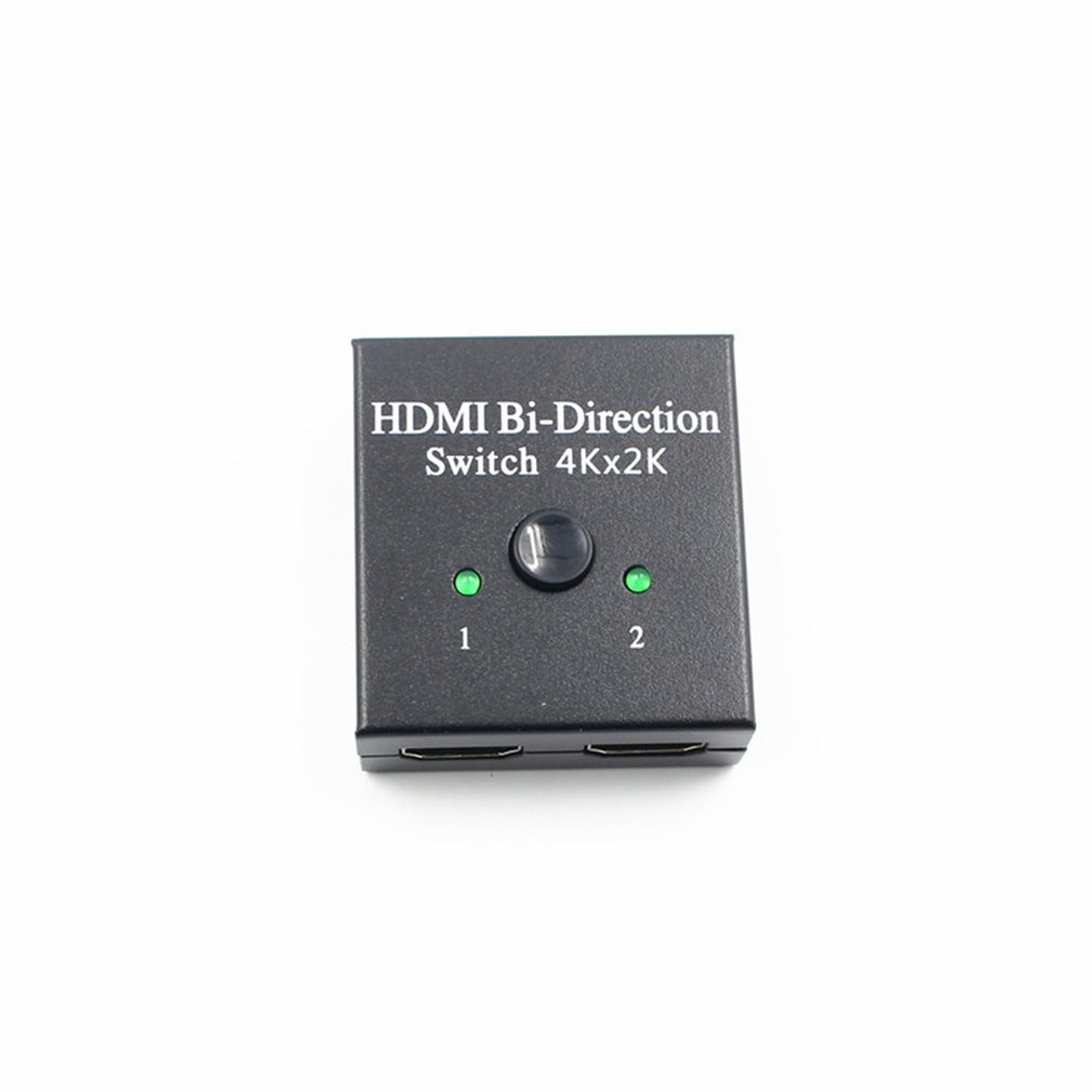 4K UHD HDMI Splitter Schakelaar Switcher 1X2 2X1 Split 1 in 2 Out Versterker 4K x 2K HDMI Switcher 1080P 2 Poorten Bi-directionele