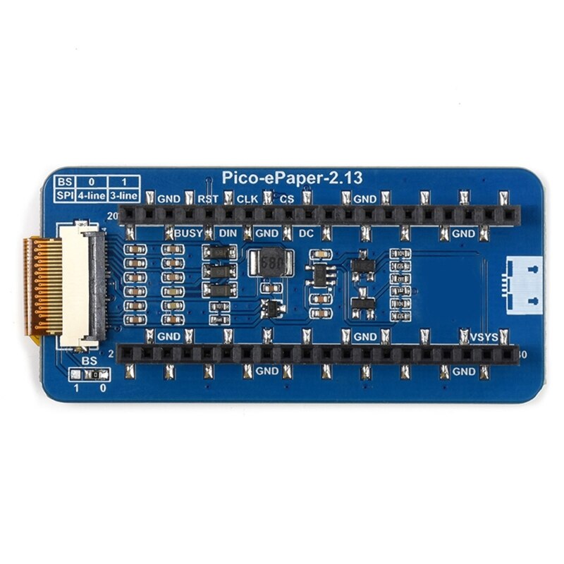 Raspberry Pi Pico 2.13 Inch Electronic Ink Screen Expansion Board Raspberry Pi Pico Dual-core Single-chip Microcomputer