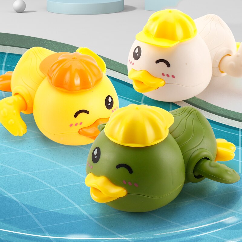 Baby Bath Toys Animal Cute Cartoon Tortoise Crab Classic Baby Water Toy Infant Swim Chain Clockwork Toy For Kid Newest