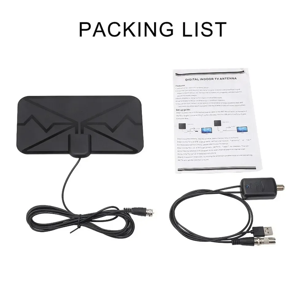 3600 Miles TV Antenna Upgraded Newest HDTV Indoor Digital Amplified TV Antennas: Default Title