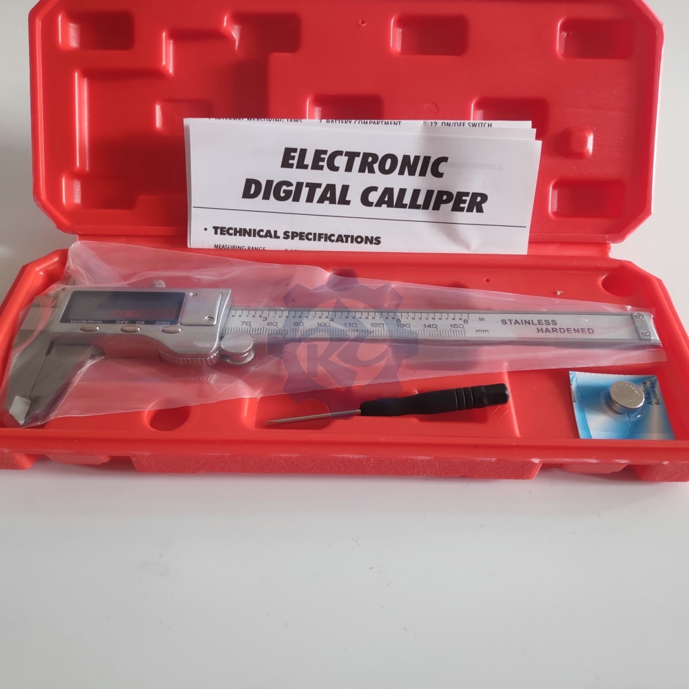 150mm digital calipers Stainless Steel Electronic Digital Vernier Caliper Metal Micrometer Measuring tool