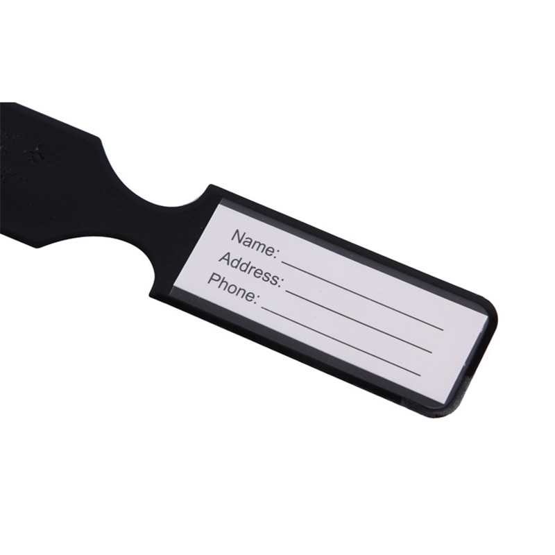 Vliegtuig pvc reisbagagehoes id naam adres identificatielabels riemen koffer bagage instaplabel reisaccessoires