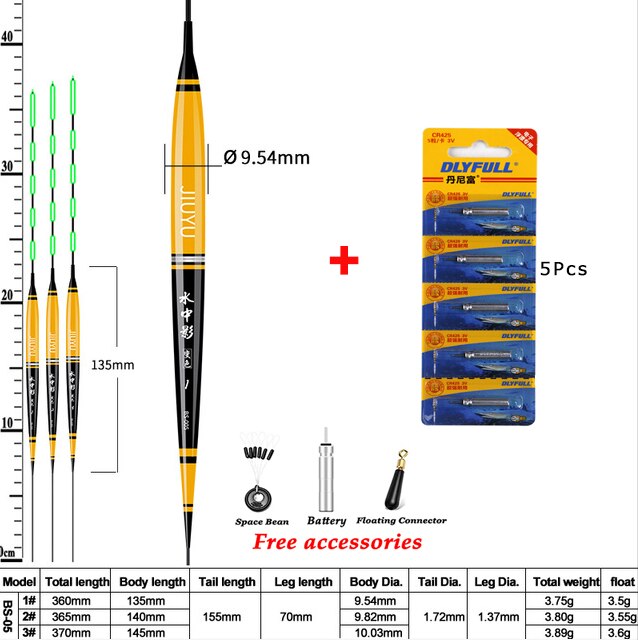 Smart Fishing Float Bite Alarm Fish Bait LED Light Color Change Automatic Night Electronic Changing Buoy fishing tackle: B