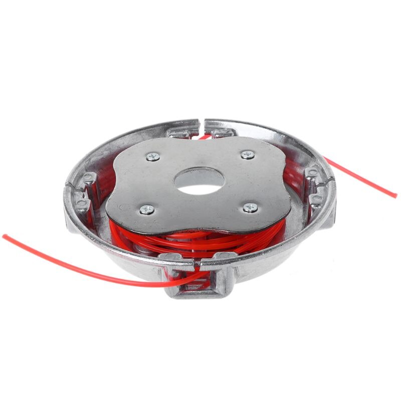 Universal Aluminum Alloy Trimmer Head Line String Bump Grass Brush Cutter for Lawn Mower Garden Tools