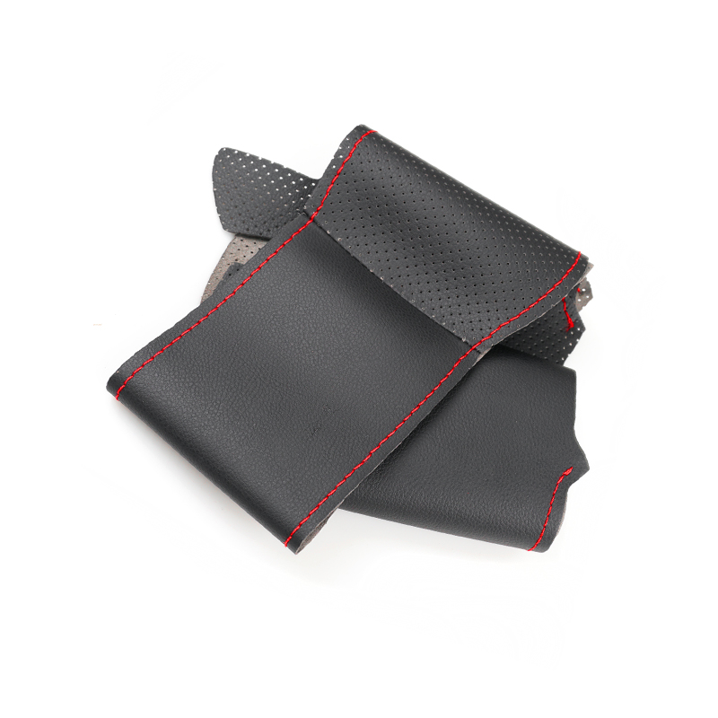 Vlechten Op Het Stuur Voor Mercedes Benz Vito Viano W639 2006 Auto Stuur Handgestikte Lederen Hoes: Black