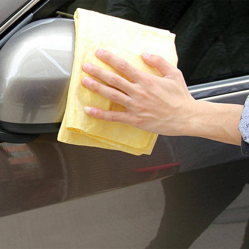 30*20CM Home Kitchen Microfiber Towels Absorbent Car Cloth For Cleaning Micro Fiber Wipe Table PVA Chamois Cham Kitchen Towels