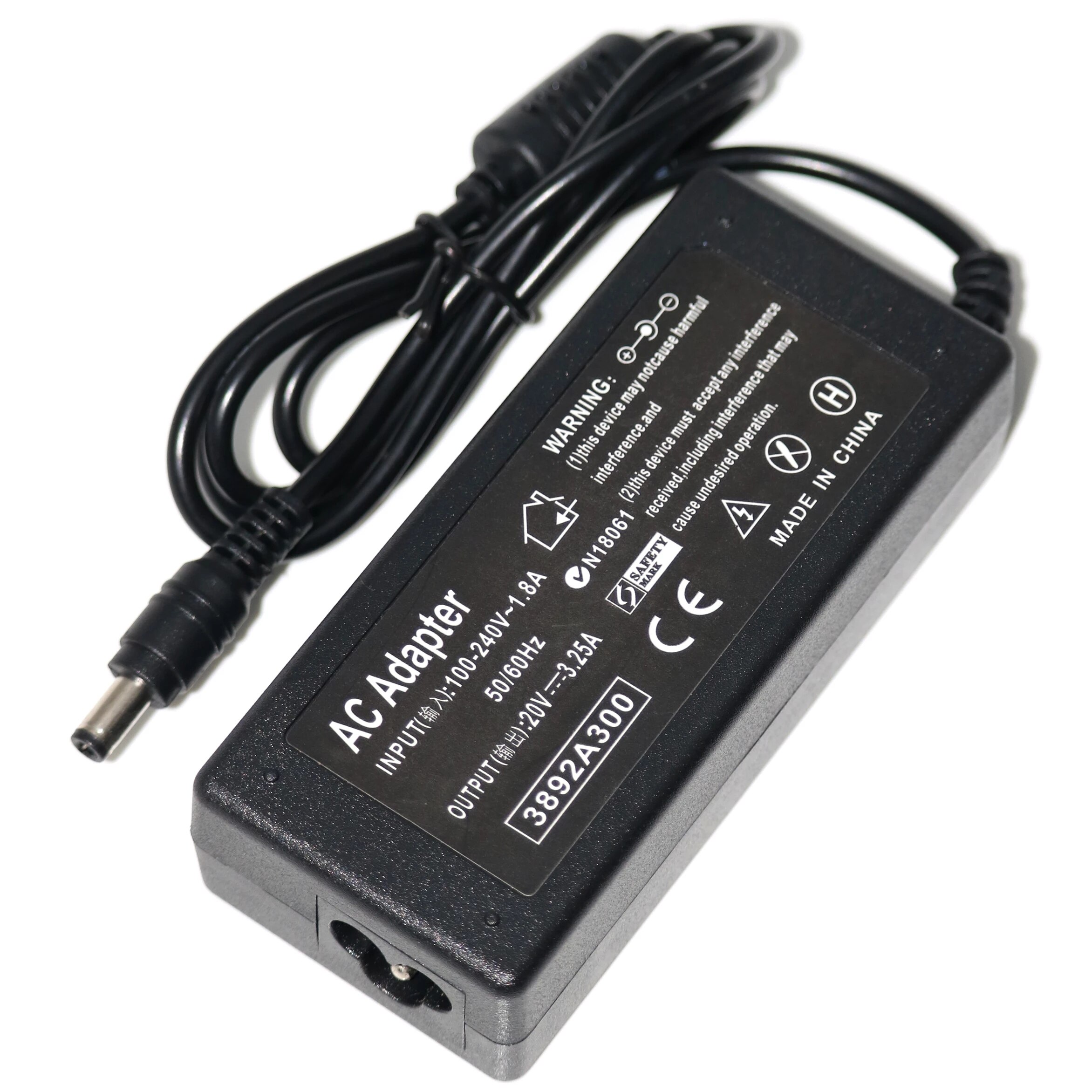 Adaptador de fuente de alimentación para portátil, cargador de 65W, 20V, 3.25A, para Lenovo ADP-65KH, B, CPA-A065, PA-1650-37LC, 36001651, IBM Notebook B560, B570