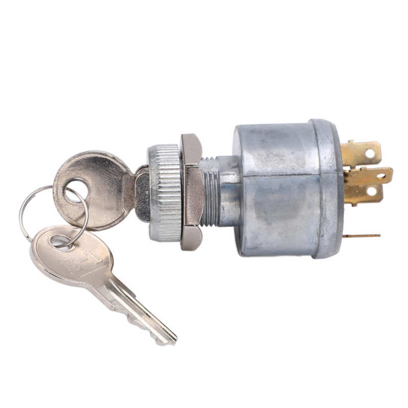 Interrupteur de démarrage d'allumage en métal, Installation facile, Durable et robuste pour voiture de Club, 33639G01