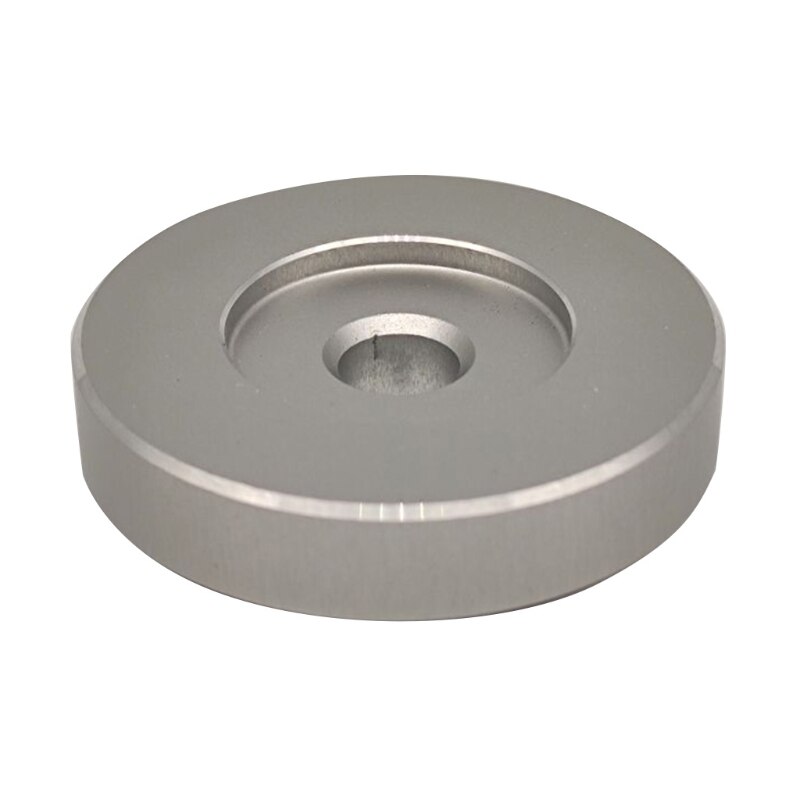 Adapter für 7- zoll-vinyl-schallplatten , 45 -45 /min-adapter für alle plattenspieler: Silber