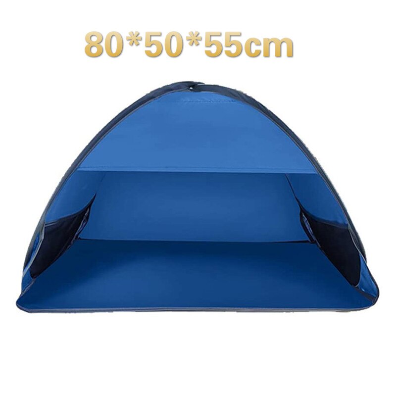 Mini toldo portátil para la cabeza, carpa Pop-up, Anti-UV, a prueba de viento, toldo para la cabeza, parasol de playa, carpa de campamento, refugio solar portátil: L