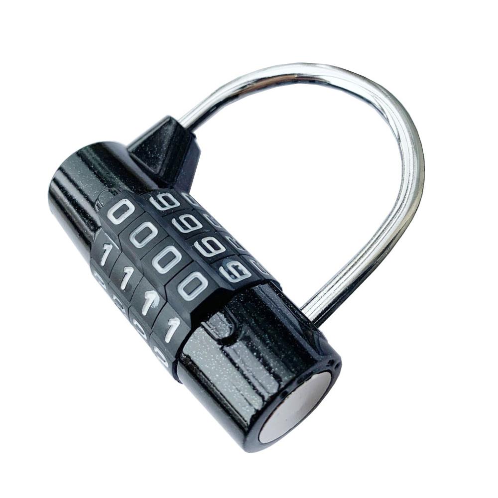 Mini Bike Lock 1500mm Fold Backpack Motorcycle Helmet 4 Digit Password Combination Anti-theft Gym Cycling MTB Bicycle Cable Lock