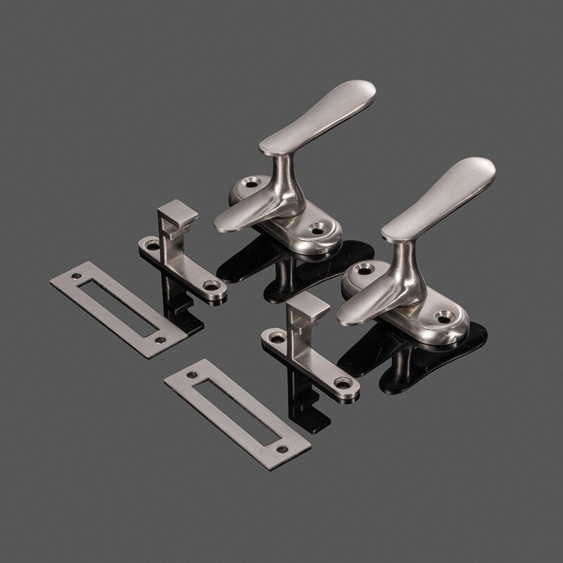 Door Latch Stainless Steel Door Bolt Window Gate Latch Door Bolt Latch Lock Sliding Door Lock Pull Ring