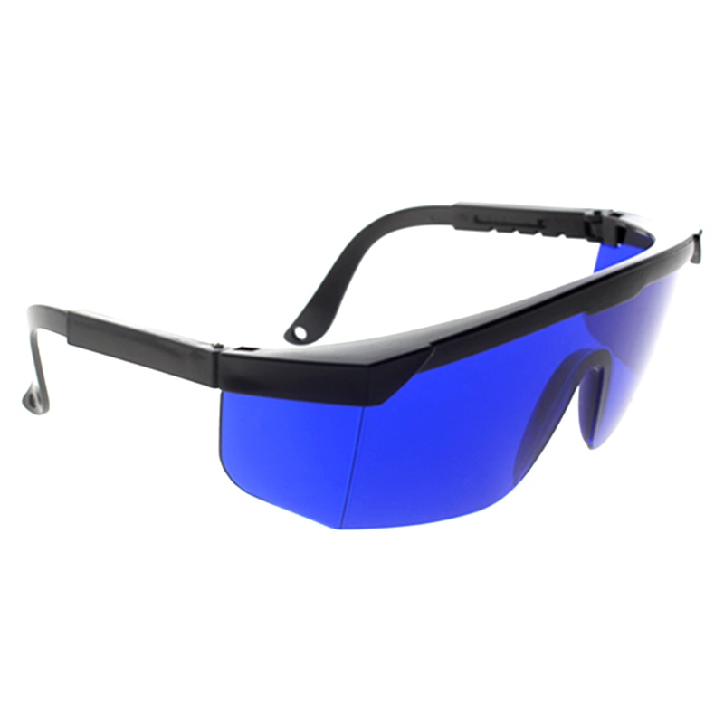 Gafas de seguridad para IPL beauty, gafas de golf finding, gafas de buscador de bolas de Golf, protección ocular, lentes azules, con estuche, paño de limpieza
